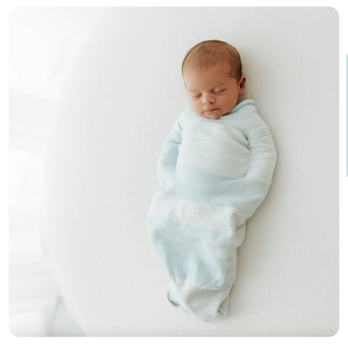 Blue Swaddle Sleep Sack - Large (12-18 pounds)