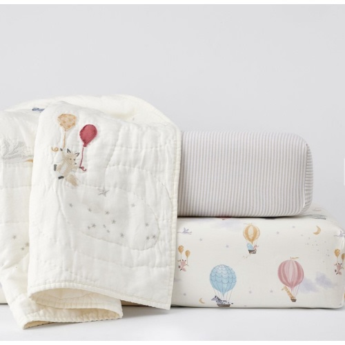 Hot Air Balloon Baby Bedding Set