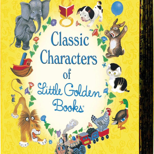 Classic Characters of Little Golden Books: The Poky Little Puppy, Tootle, The Saggy Baggy Elephant, Tawny Scrawny Lion, and Scuffy the Tugboat