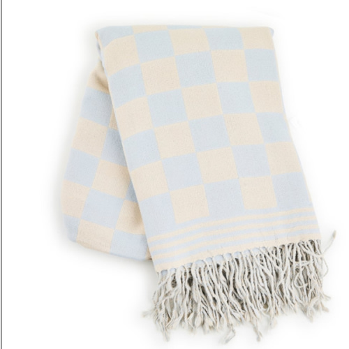 MacKenzie-Childs | Gray Malin Ski Holiday Check Throw