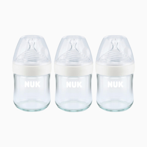 NUK Simply Natural Glass Bottle - 4oz.
