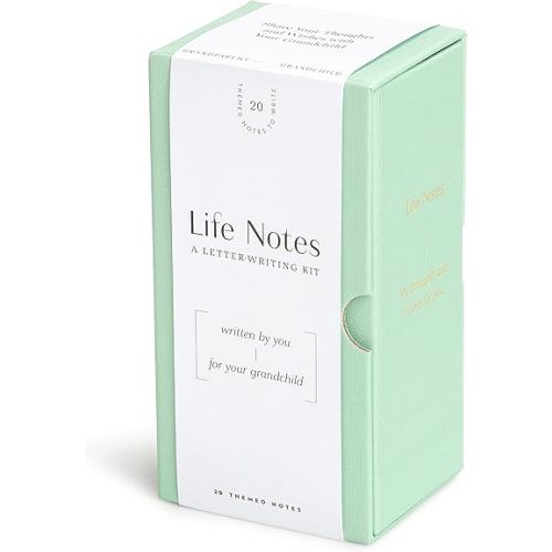 Compendium Life Notes: A Letter-Writing Kit Written by You for Your Grandchild, Life Notes: Grandchild 20 Count (Pack of 1)