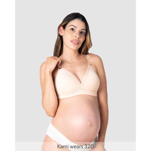 Ambition T-Shirt Nursing Bra - Shell