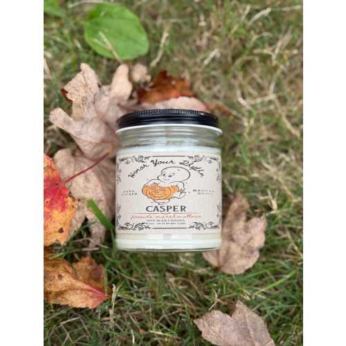 Casper the friendly ghost candle, Halloween Decor,  Ghost Candle