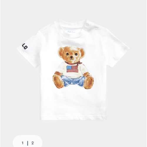 Polo Bear Cotton Jersey Tee | Ralph Lauren