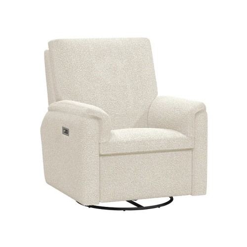Dream Power Recliner Teddy Faux Fur Ivory