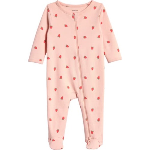Nordstrom Print Cotton Footie Romper | Nordstromrack