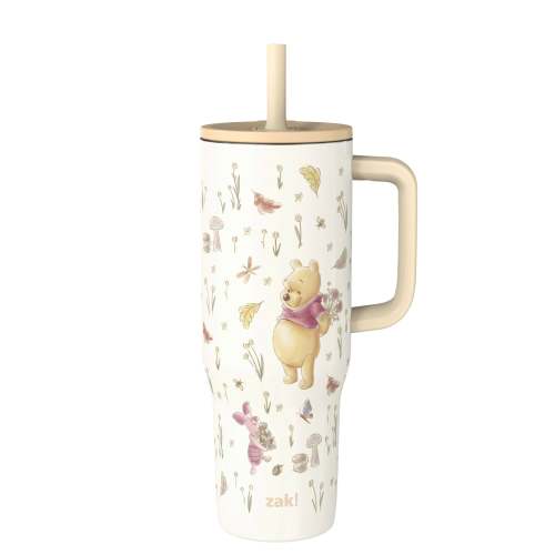 Winnie the Pooh Straw Tumbler - Stainless Steel, 30 oz. – zak.com