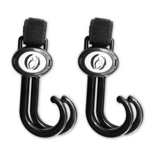 Lulyboo Stroller Hooks - 2pk - Black