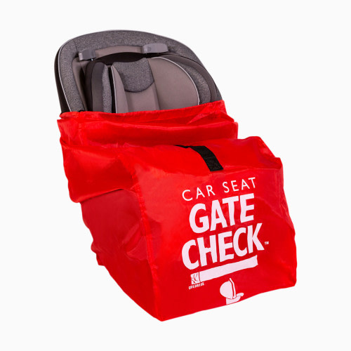 JL Childress Gate Check Travel Bag for Car Seats - Red