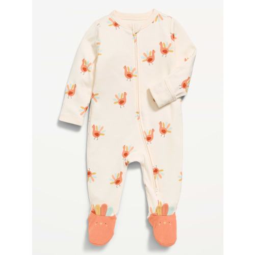 2-Way-Zip Sleep & Play Footed One-Piece for Baby