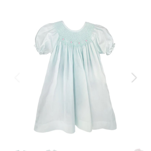 Shop for Smocked Daygown with Raglan Embroidery online