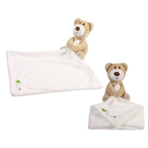 FRCOLOR 2 PCS Baby Soother Stuffed Animal Soothing Towel Doll