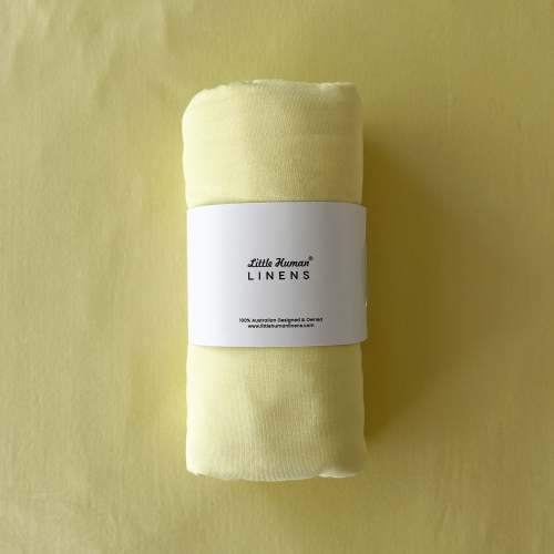 Jersey Swaddle - Lemon – Little Human Linens