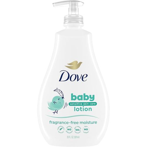 Baby Dove Sensitive Skin Care Baby Lotion Fragrance Free Moisture 20 oz