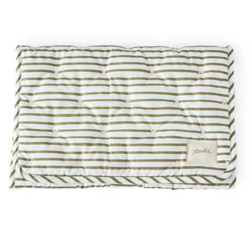Striped On the Go Portable Changing Pad
