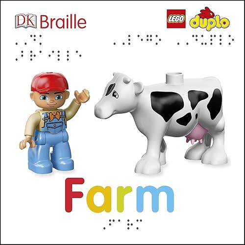 DK Braille LEGO DUPLO Farm Board book – March 7, 2018