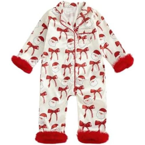 Baby Girl Easter Pajamas Newborn Bunny Carrot Cross Feather Trim Nightgown Jumpsuit Romper Cute Silk Pjs Sleepwear