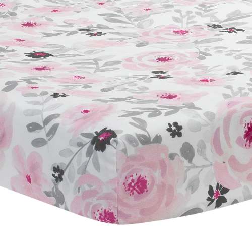 Blossom Fitted Mini Crib Sheet