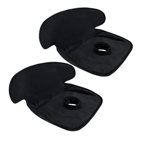 INFANZIA Dry Seat, Car Seat Protector Waterproof Carseat Liner Potty Training Toddlers, Baby and Infants, Piddle Pad for Carseats Strollers (Black, 2 Packs