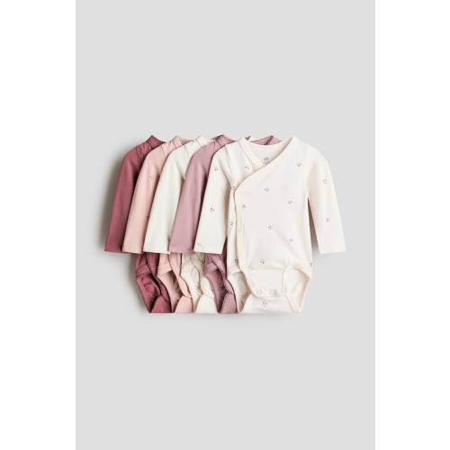 5-pack Wrapover Bodysuits