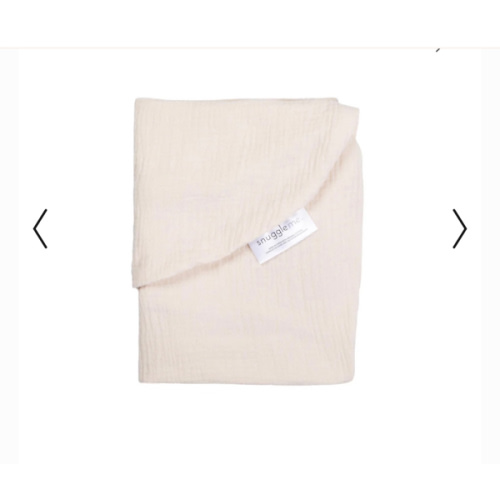 Lounger Curve Muslin Cover | Natural