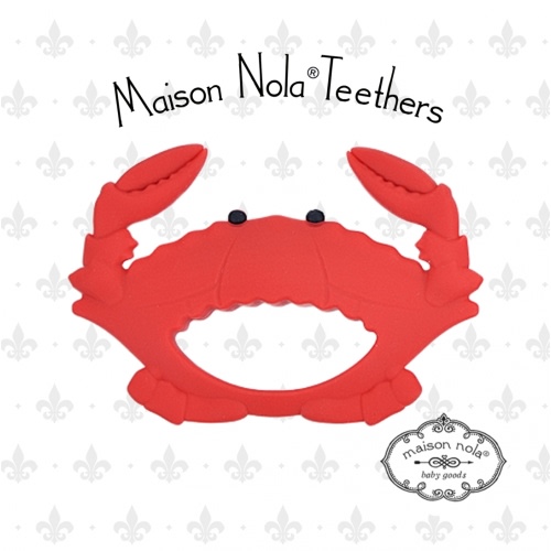 Crab Silicone Teether | Maison Nola