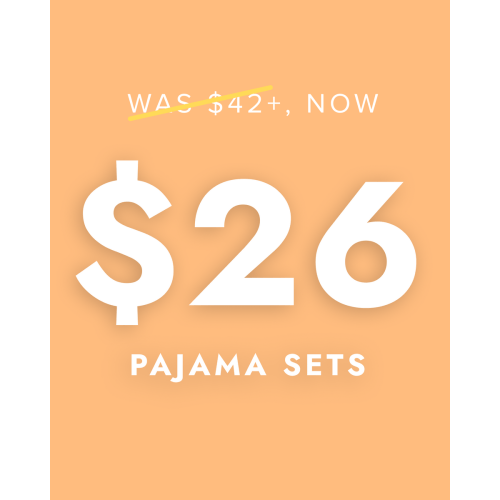 $26 Pajama Sets