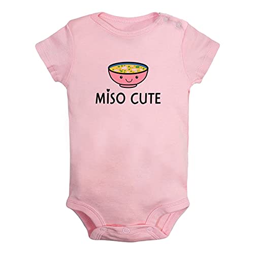 iDzn Miso Cute Funny Rompers Newborn Baby Bodysuits Infant Jumpsuits Novelty Outfits Clothes