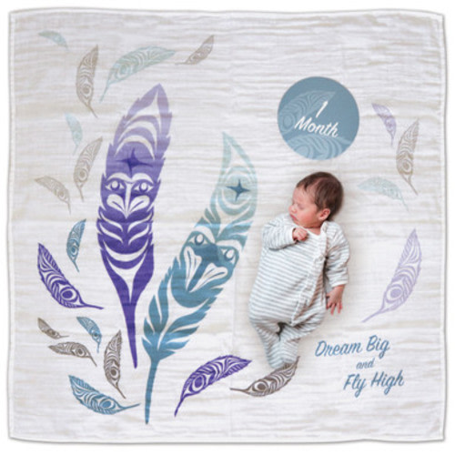 Baby Blanket and Milestone Set