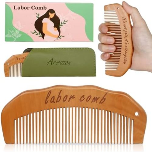 Birth Comb for Women Labor, Pregnant Mom Hospital Bag Must Haves