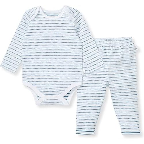 Burt's Bees Baby Unisex Bodysuit and Pant Set, 100% Organic Cotton