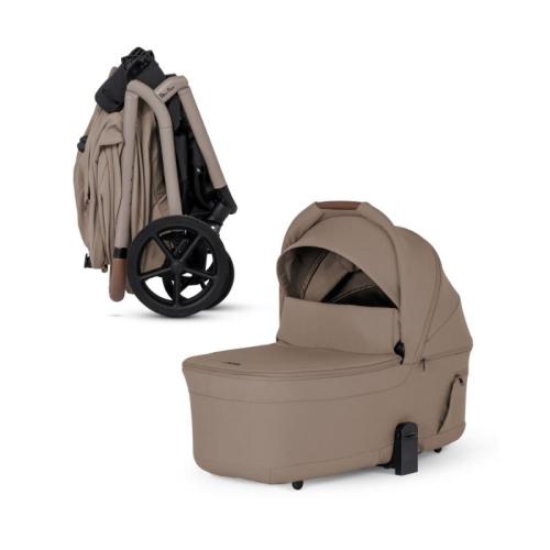 Silver Cross - Breez Overnight Approved Folding Bassinet, Champagne