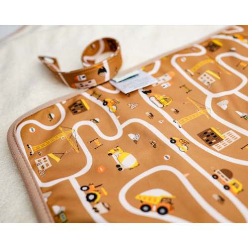 Ultra-Soft Bamboo Machine Washable and Wipeable Diaper Change Mat
