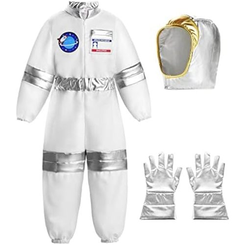 ReliBeauty Boy’s Astronaut Costume Kids’ Space Jumpsuit