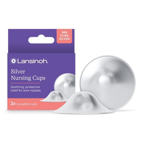Lansinoh Silver Nursing Cups, Regular Size