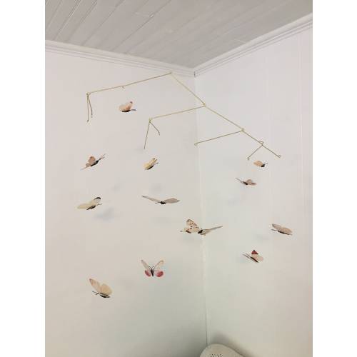 Butterfly Mobile: Kinetic Mobile