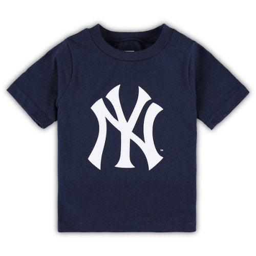 Toddler New York Yankees Navy Team Crew Primary Logo T-Shirt
