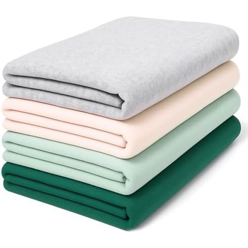4-Pack Swaddle Blankets for Babies-Soft Lightweight 47"x47" Receiving Blanket, for Swaddling, Newborn Essentails