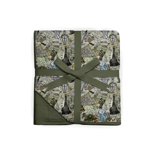 Map of Middle-earth™ Quilted Oversized Blanket