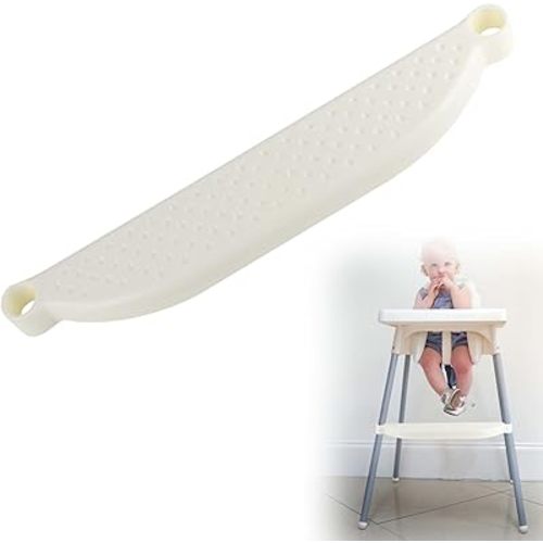 1PCS-Adjustable Highchairs Footrest Accessories,High Chair Foot Rest, Essential High Chair Accessories – Fits Most High Chairs,Footrest Compatible with IKEA Antilop HighChair (White)