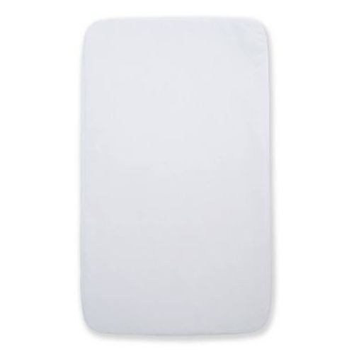 HALO 2pk Bassinest 100% Organic Cotton Bedside Sleeper Fitted Sheets - White