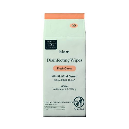 Biom Disinfecting Wipe Refill - 60ct - Fresh Citrus