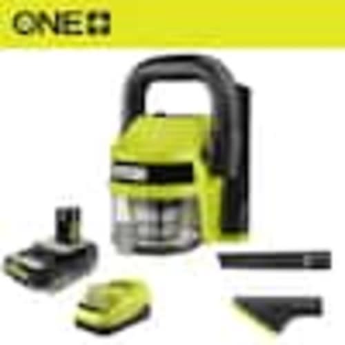 RYOBI ONE+ 18V Cordless GoGoVac Handheld Vacuum Cleaner Kit with (1) 2.0 Ah Battery and Charger PCL731K