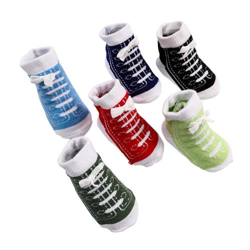 Zehuanyu 6 Pairs Deodorizing Socks Stylish Baby Socks Newborn Toddler M