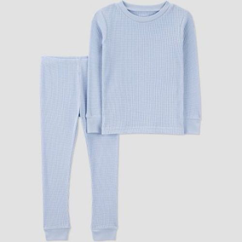 Carter's Just One You® Toddler 2pc Solid Long Sleeve Cotton T-Shirt & Pajama Set