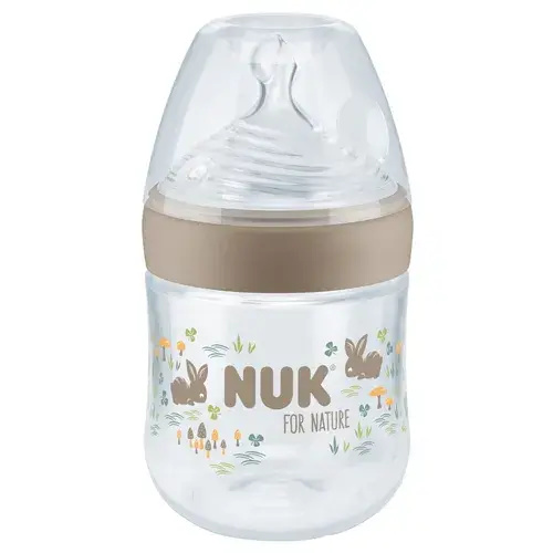 Nuk For Nature Silicone Temperature Control Bottle 150Ml | Baby Bunting AU