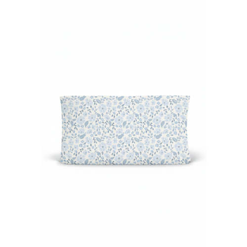 Botanical Blue Changing Pad Cover