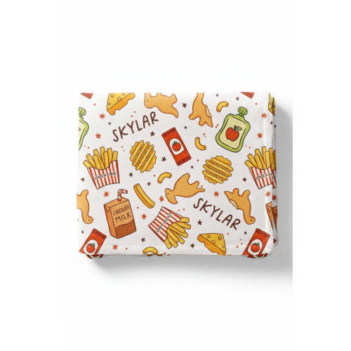 Tiny Bites Personalized Kids Blanket