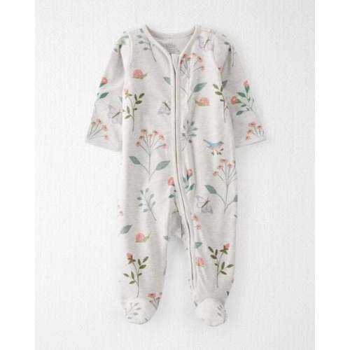 Baby Girl Organic Cotton Sleep & Play Pajamas - Little Planet | Carter's